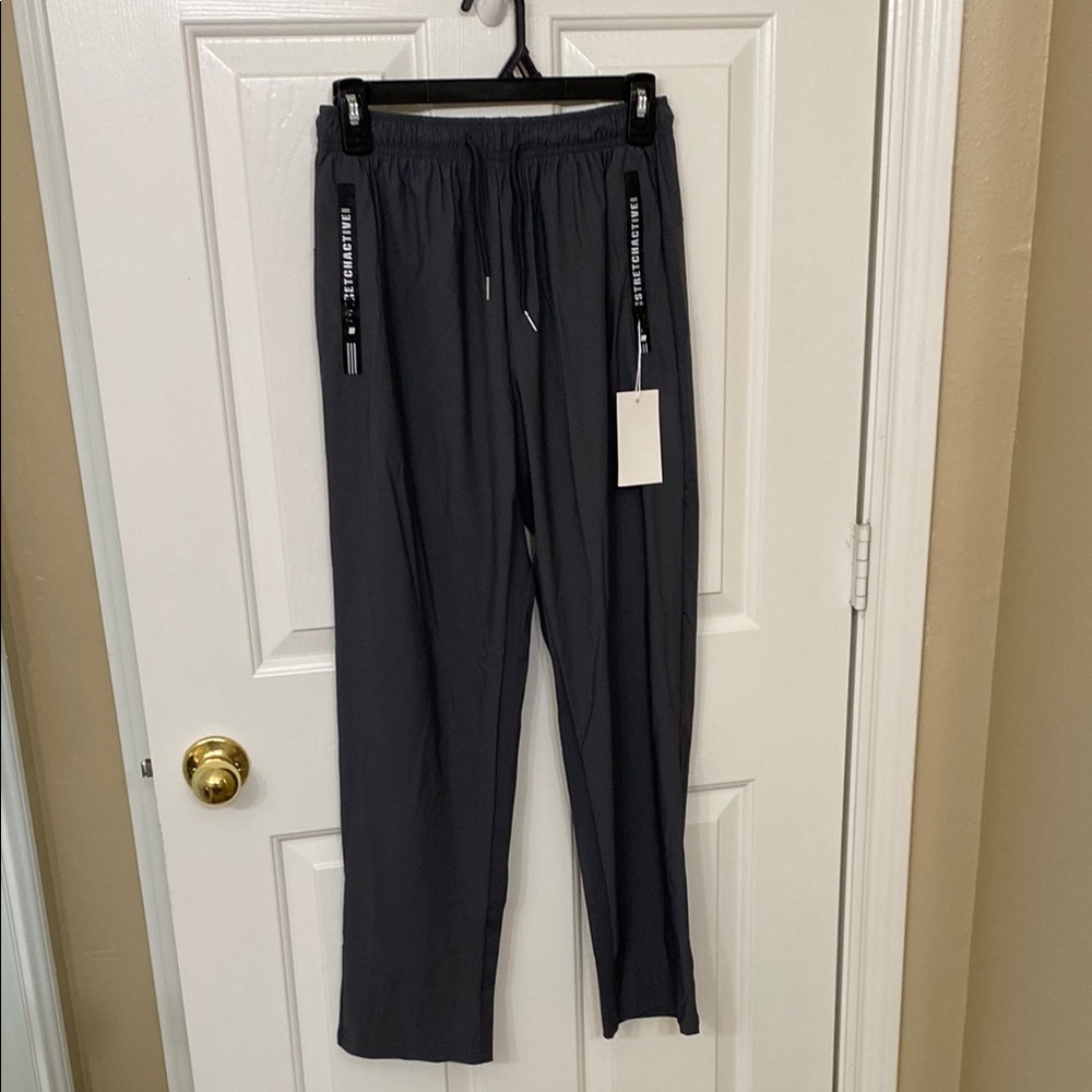 Stretch Active: Ladies Grey Jogger Pants